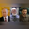 Modi, putin, zelenskyy Modi, putin, zelenskyy