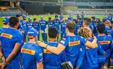 IPL 2025: MI start with CSK El Clasico; check full schedule and venues Mumbai Indians in huddle during intra-squad match in IPL 2024