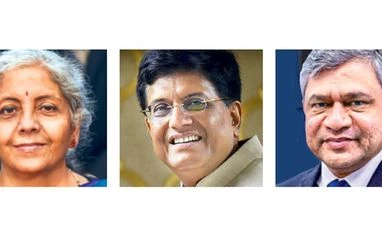 collage, sitharaman, piyush, ashwini collage, sitharaman, piyush, ashwini