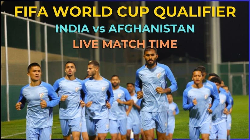 FIFA World Cup 2026 Qualifier: India vs Afghanistan match today FIFA World Cup 2026 Qualifier: India vs Afghanistan match today