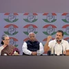 Mallikarjun Kharge, Sonia Gandhi, Rahul Gandhi, rahul, sonia, AICC hedqaters Mallikarjun Kharge, Sonia Gandhi, Rahul Gandhi, rahul, sonia, AICC hedqaters