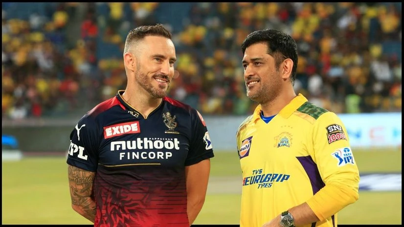Faf du Plessis, MS Dhoni Faf du Plessis, MS Dhoni
