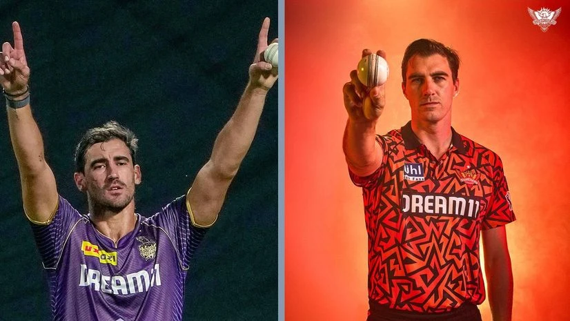 Mitchell Starc, Pat Cummins Mitchell Starc, Pat Cummins