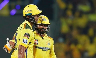 Ravindra Jadeja and Shivam Dube in the IPL 2024 CSK vs RCB highlights Ravindra Jadeja and Shivam Dube in the IPL 2024 CSK vs RCB highlights. Photo: Sportzpics
