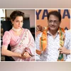 Kangana, Arun Govil The BJP has announced that Kangana Ranaut (L) will contest from Mandi constituency of Himachal Pradesh and Arun Govil (R) will contest from Meerut constituency of Uttar Pradesh.