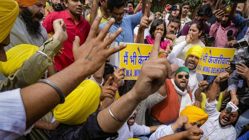 AAP protest AAP protest