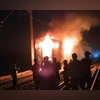 train fire bihar train fire bihar