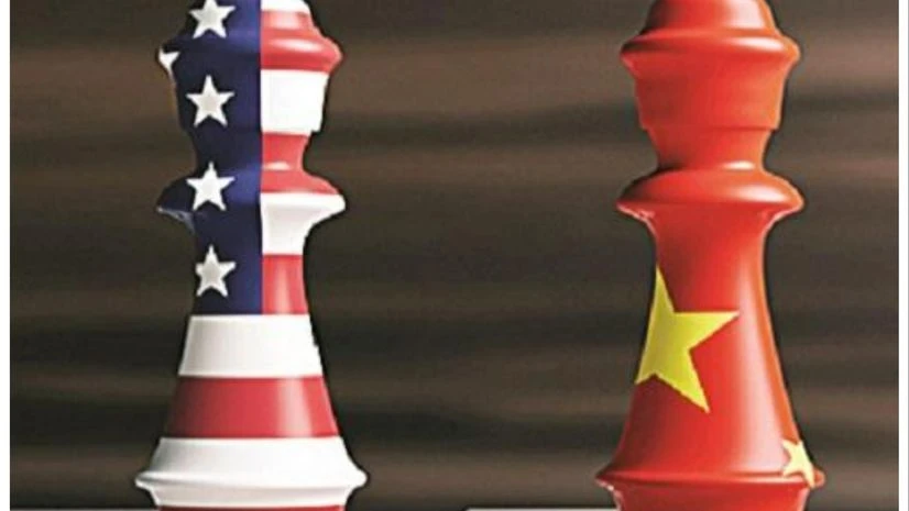 US China, US China flag US China, US China flag