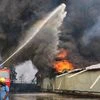 Fire, Nagpur Fire, Firefighters, Logistics Park fire