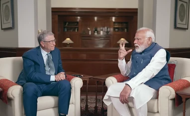 PM cautions 'risk of misuse' of AI, other powerful tech in unskilled hands Microsoft Co-founder Bill Gates and Prime Minister Narendra Modi
