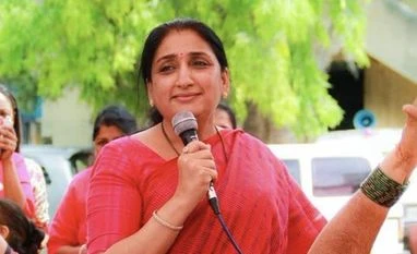 Sunetra Pawar, wife of Maharashtra Deputy Chief Minister Ajit Pawar | Photo: X @SunetraA_Pawar Sunetra Pawar, wife of Maharashtra Deputy Chief Minister Ajit Pawar | Photo: X @SunetraA_Pawar