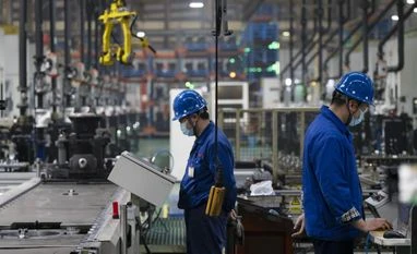 China's manufacturing activity increases for first time in six months China