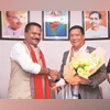 Arunchal Pradesh Chief Minister Pema Khandu (right) wih BJP leader Ashok Singhal after being elected unopposed to the state Assembly, in Itanagar File Photo: PTI Arunchal Pradesh Chief Minister Pema Khandu (right) wih BJP leader Ashok Singhal after being elected unopposed to the state Assembly, in Itanagar File Photo: PTI