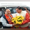 Mohan Yadav, JP Nadda, Madhya Pradesh CM Mohan Yadav, JP Nadda, Madhya Pradesh CM