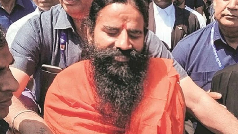 Patanjali Co-founder Baba Ramdev at the Supreme Court on Tuesday. Ramdev had held a press conference after the court's last hearing on November 21, 2023, saying remedies for blood pressure were “lies spread by allopathy'' | Photo: PTI Patanjali Co-founder Baba Ramdev at the Supreme Court on Tuesday. Ramdev had held a press conference after the court’s last hearing on November 21, 2023, saying remedies for blood pressure were “lies spread by allopathy’’ | Photo: PTI