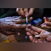 LS polls: Polling underway for Mizoram's lone seat under tight security vote, voting, finger mark
