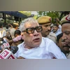 Parliament being turned into 'deep, dark chamber': TMC MP Derek O'Brien Delhi Police personnel detain TMC leader Derek O'Brien during a protest of a TMC delegation, outside ECI's office
