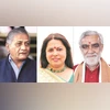 Union Ministers (from left) VK Singh, Meenakashi Lekhi and Ashwini Choubey Union Ministers (from left) VK Singh, Meenakashi Lekhi and Ashwini Choubey