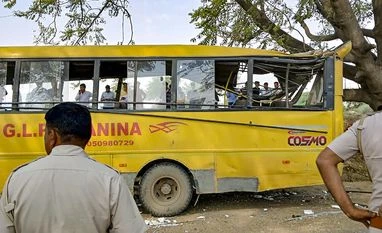 Bus accident, haryana, bus accident Bus accident, haryana, bus accident