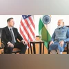Tesla chief Elon Musk (left) and Prime Minister Narendra Modi had previously met in June last year in New York | PHOTO: PTI FILE Tesla chief Elon Musk (left) and Prime Minister Narendra Modi had previously met in June last year in New York | PHOTO: PTI FILE