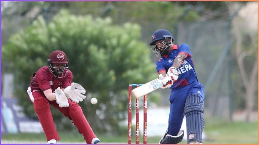 Nepal's Dipender Singh Airee hits six sixes in an over in T20Is Nepal's Dipender Singh Airee hits six sixes in an over in T20Is, joins Yuvraj and Pollard. Photo: X