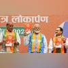 BJP's Sankalp Patra lacks plans for structural economic reforms, says Citi Prime Minister Narendra Modi, Defence Minister Rajnath Singh and BJP National President JP Nadda release the BJP's election manifesto ‘Sankalp Patra' at the party headquarters, in New Delhi, Sunday, April 14, 2024 (PTI Photo)