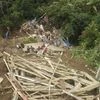 Indonesia landslide,landslide