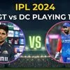 GT vs DC Playing 11