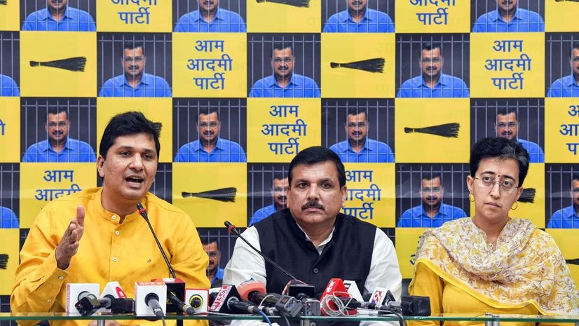 AAP website launch,website launchSanjay Singh, Saurabh Bharadwaj, Atishi marlena,sanjay singh AAP website launch,website launchSanjay Singh, Saurabh Bharadwaj, Atishi marlena,sanjay singh