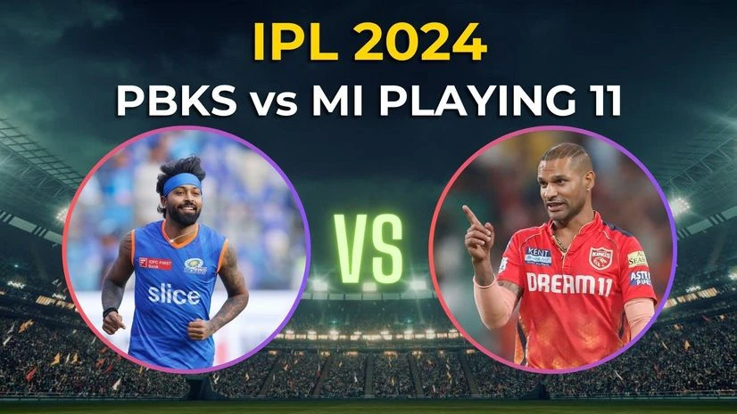 PBKS vs MI Playing 11 IPL 2024 PBKS vs MI Playing 11 IPL 2024. Photo: Sportzpics
