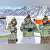 Defence Minister Rajnath visits Siachen; reviews military preparedness Rajnath Singh,Manoj Pande