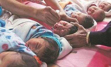 Health ministry trashes Unicef's report on high 'zero dose children' polio vaccine