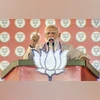 LS polls 2024: PM Modi to address poll rally in Telangana's Medak today Morena: Prime Minister Narendra Modi addresses a public meeting for Lok Sabha elections, in Morena, Madhya Pradesh, Thursday, April 25, 2024. (PTI Photo)(VIDEO GRAB VIA @BJP4India)