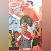 Prime Minister Narendra Modi during a rally in Uttara Kannada on Sunday Photo: PTI Prime Minister Narendra Modi during a rally in Uttara Kannada on Sunday Photo: PTI