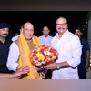Rajnath Singh,Brajesh Pathak Rajnath Singh,Brajesh Pathak