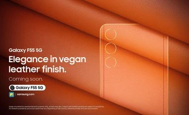 Samsung to launch Galaxy F55 5G smartphone with vegan leather finish in May Samsung Galaxy F55 5G smartphone