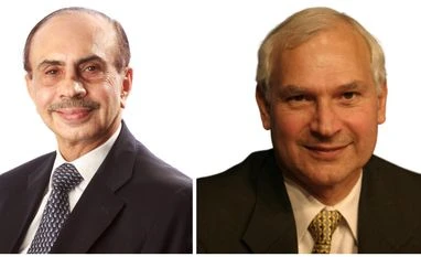 Adi Godrej and his cousin Jamshyd Godrej Adi Godrej and his cousin Jamshyd Godrej