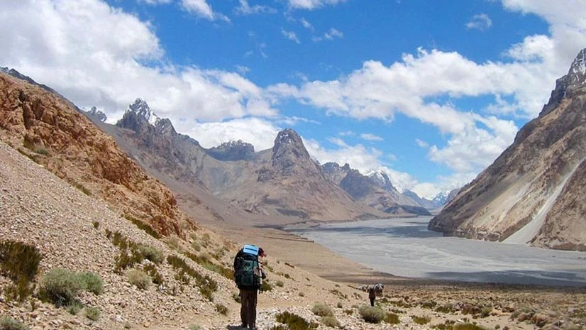Shaksgam valley A photo of the Shaksgam valley. Image Credit: Wikimedia Commons