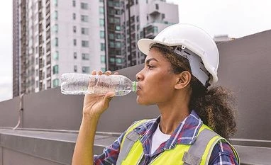 Taking the heat off: A thought for workers toiling at sweltering sites Worker, heat, Summer