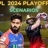 IPL 2024 playoffs chances for teams at 14 points
