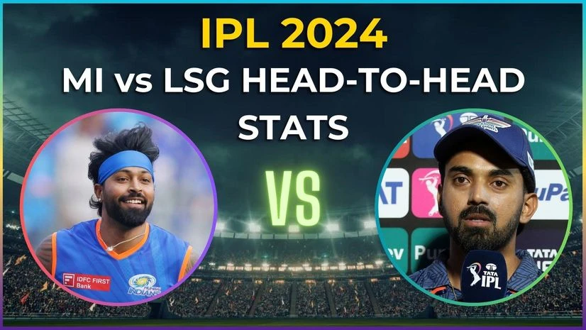 MI vs LSG head-to-head record MI vs LSG head-to-head record