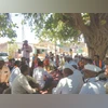 People gather at Kanmandale near Nashik to raise their concerns with Dindori constituency’s MP Bharati Pawar. (Photo: Ajinkya Kawale) People gather at Kanmandale near Nashik to raise their concerns with Dindori constituency’s MP Bharati Pawar. (Photo: Ajinkya Kawale)