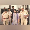 Aam Aadmi Party Rajya Sabha MP Swati Maliwal at Delhi CM Arvind Kejriwal’s residence at Civil Lines in New Delhi on Friday | Photo: PTI Aam Aadmi Party Rajya Sabha MP Swati Maliwal at Delhi CM Arvind Kejriwal’s residence at Civil Lines in New Delhi on Friday | Photo: PTI