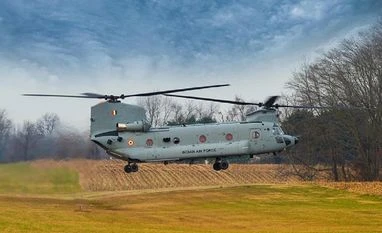 'Misleading': Defence ministry on reports of Chinook Chopper model missing An actual CH-47F(I) Chinook helicopter