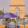 heatwave, india gate heat, summer