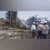 Three workers killed in firecracker factory explosion in UP's Saharanpur boiler blast, chemicals factory fire