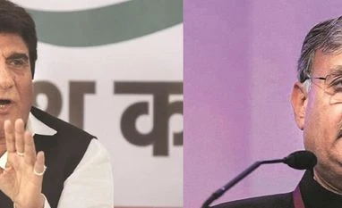 Lok Sabha elections: Royal scion faces a 'filmy' challenge in Gurgaon seat Raj Babbar, Rao Inderjit Singh