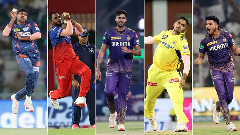 Harshit to Tushar: Top 5 Indian uncapped wicket-takers in IPL 2024 | IPL 2024 News From Tushar to Harshit IPL 2024 top 5 Indian uncapped player wicket-takers. Photo: Sportzpics