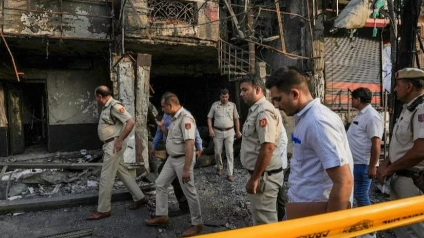 Delhi hospital fire Delhi hospital fire