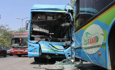 accident, DTC Bus accident, Bus accident accident, DTC Bus accident, Bus accident